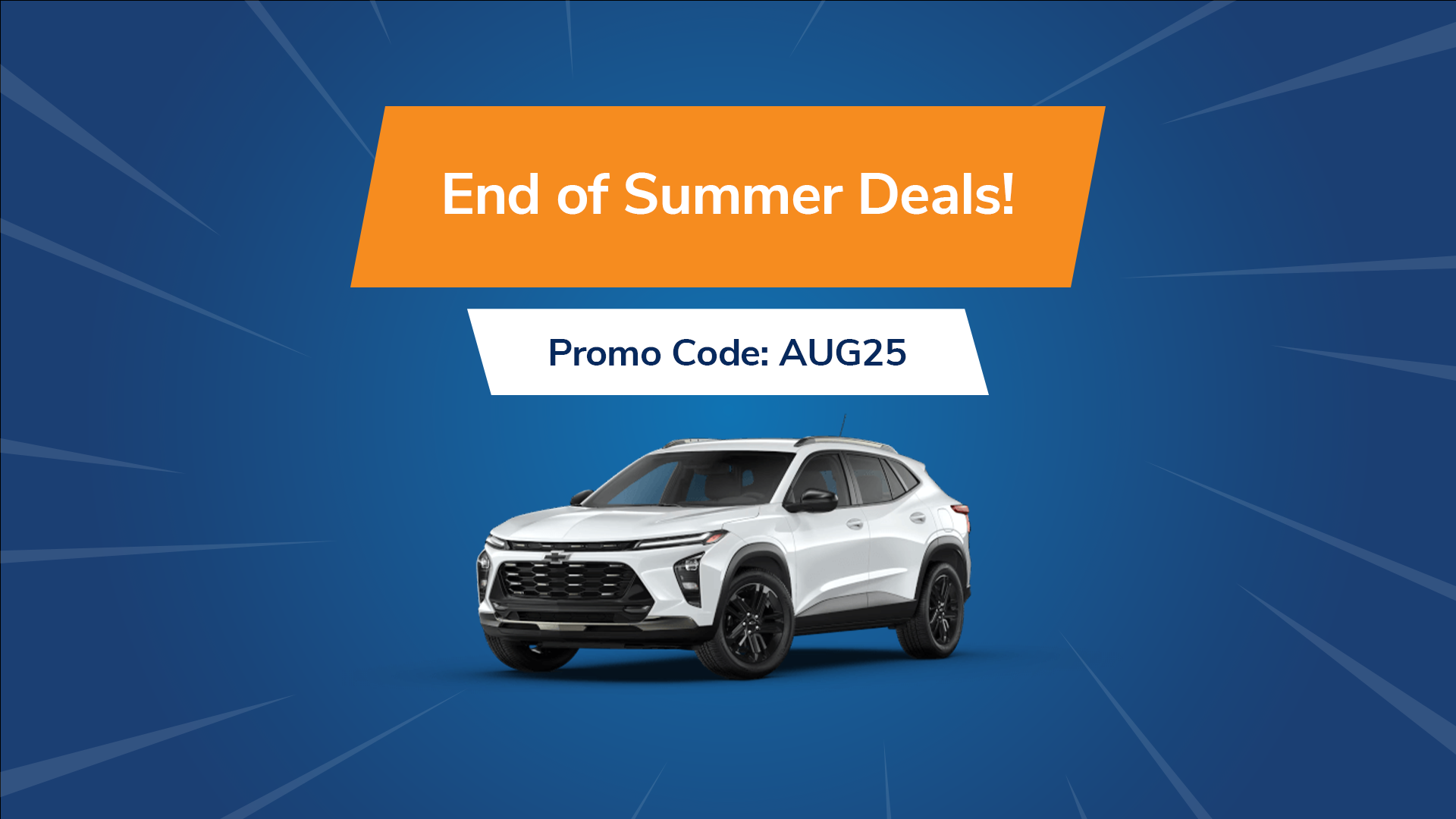 End of Summer Deals!