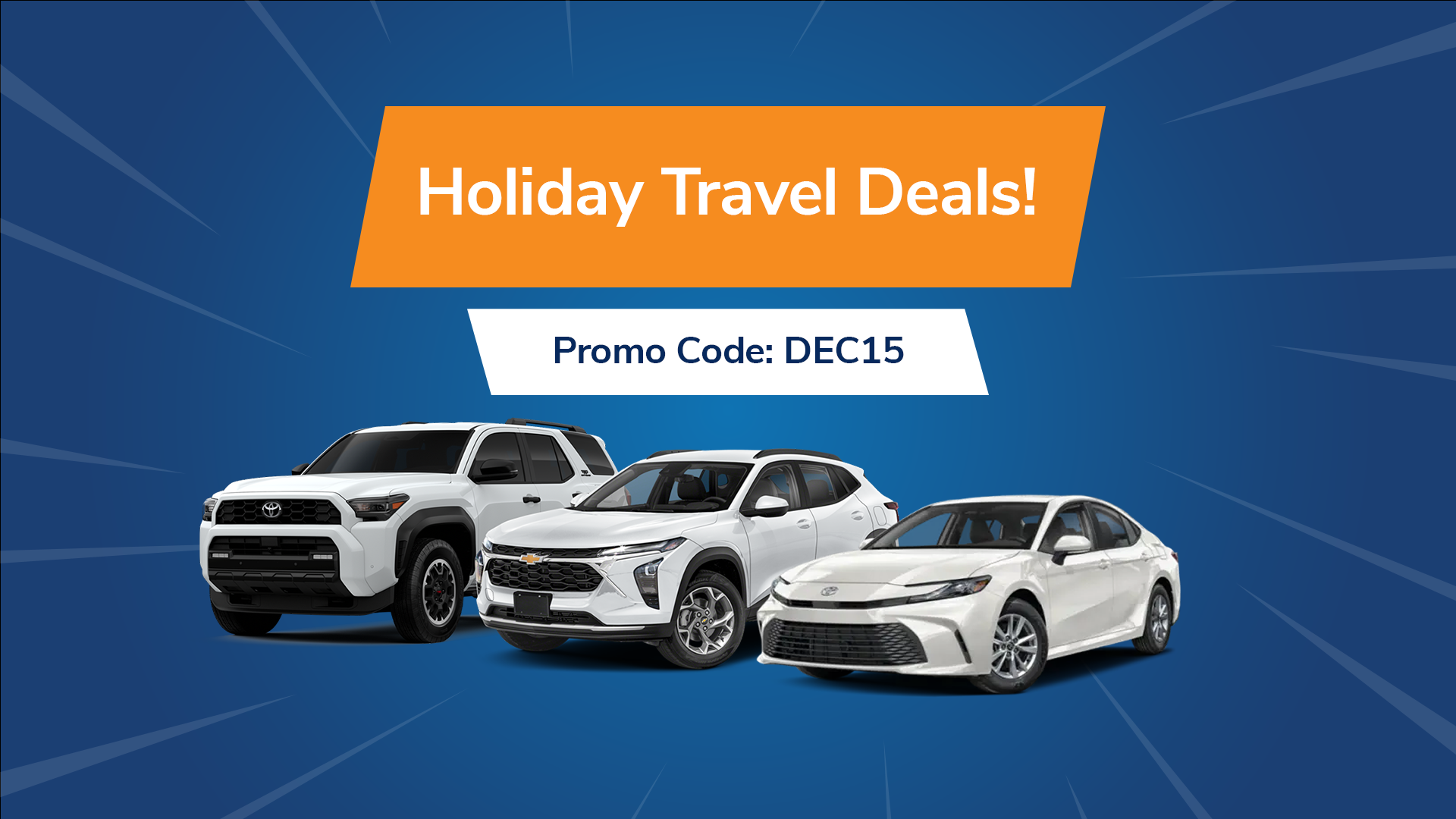 Holiday Vehicle Savings